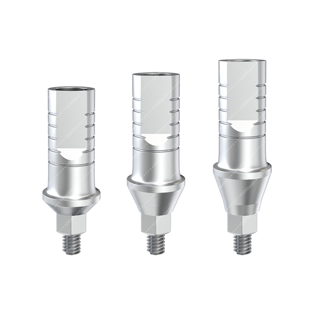 Straight Shoulder Abutment Ø4.0mm Narrow Platform (NP) - NobelActive®️ Conical Compatible