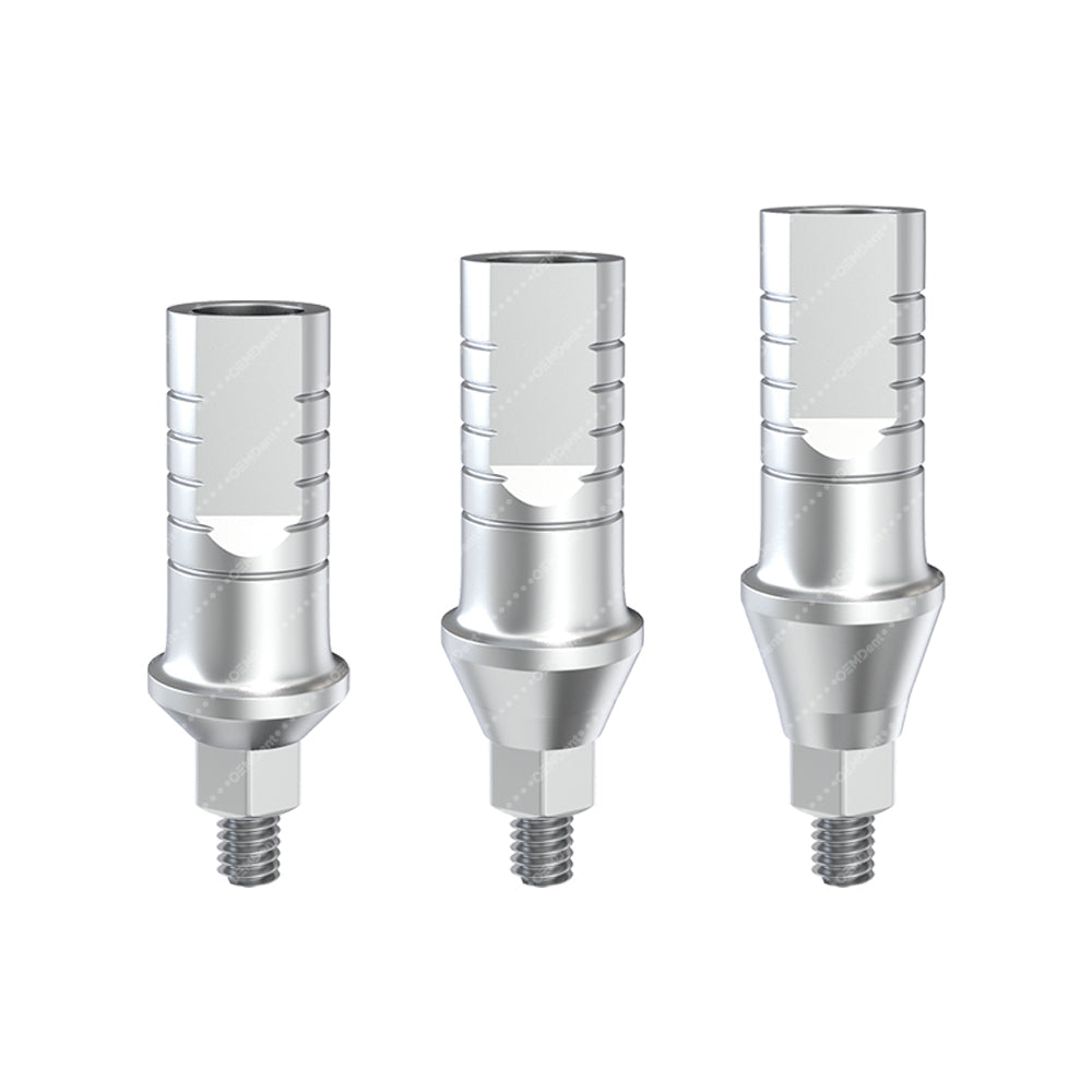 Straight Shoulder Abutment Ø4.0mm Narrow Platform (NP) - Implant Direct Interactive®️ Conical Compatible