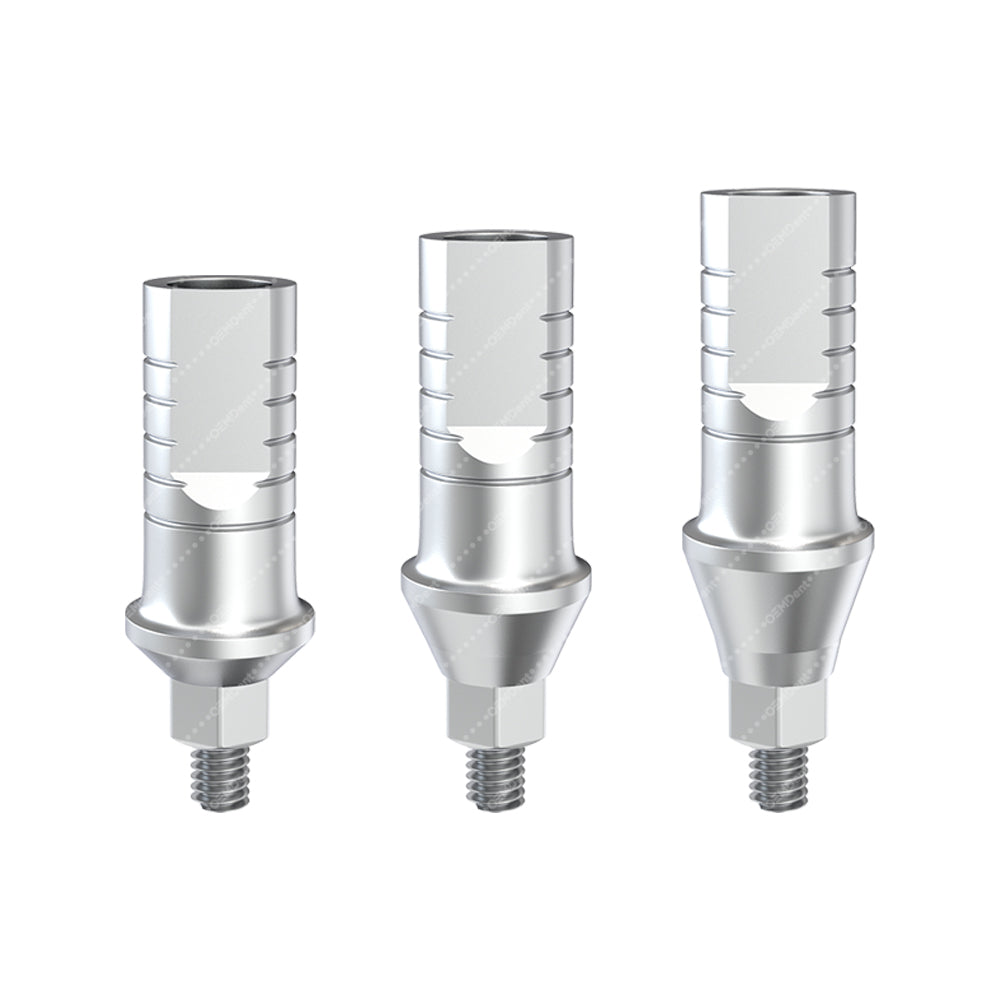 Straight Shoulder Abutment Ø4.0mm Regular Platform (RP) - ADIN CloseFit® Conical Compatible