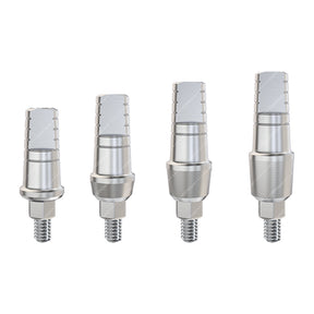 Straight Shoulder Abutment Standard Platform - Alpha Bio® Internal Hex Compatible